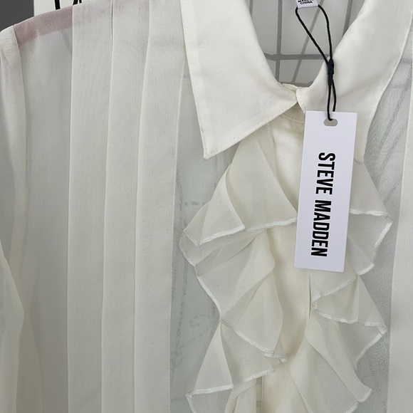 NWT STEVE MADDEN AURORA BLOUSE - Picture 4 of 7